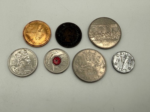 Lotto monete canadesi - ,
