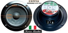 Kores Audio KMD-68 Coppia Midrange (Medi) 8 Ohm a Cono Chiuso Ø 6,5" 16,4 Cm