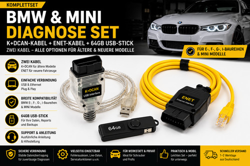 Kit completo diagnostica - diagnostica, bmw