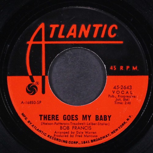 Bob francis there - there, my