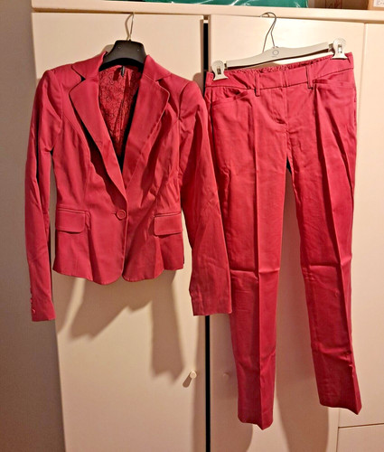 Tailleur due pezzi rosa shock - due,