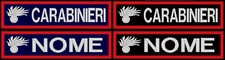 Toppa patch nome carabiniere