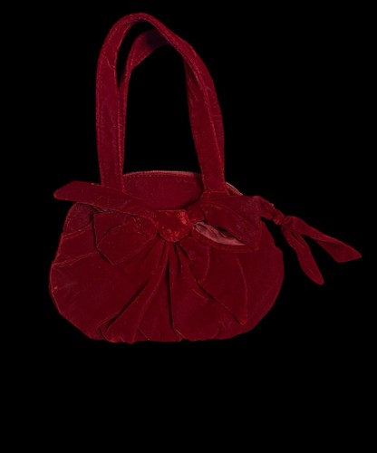 Borsa velluto rosso da - rosso,,