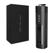 Nectar Hex Vaporizzatore Erba 2 in 1 Kit Base 2 Anni di Garanzia Forno in Oro 24
