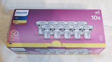 LOTTO CON 10 LAMPADINE A LED WARM WHITE 4,6 WATT PHILIPS    [NM01]