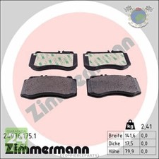 Kit pastiglie freno Zimmermann