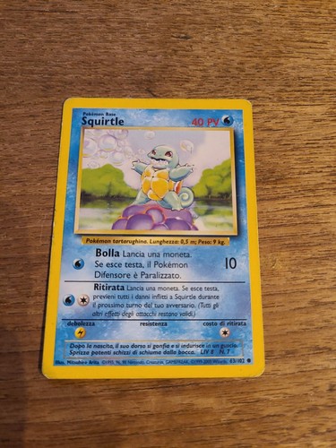 Squirtle 102 set - base, carta