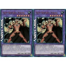 GEM-KNIGHT TOPAZ 2x • (Cavaliere-Gemma Topazio) • Ultra R SP • BLMM EN138 • 1Ed