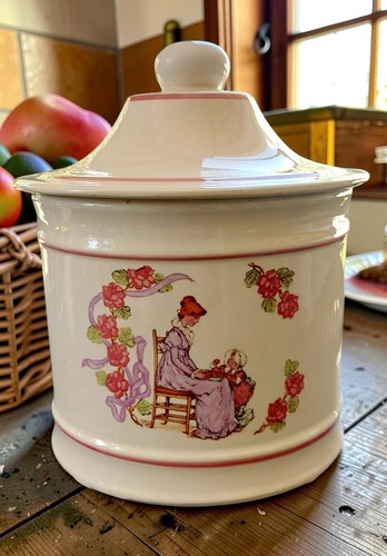 Biscottiera grande ceramica - biscottiera,