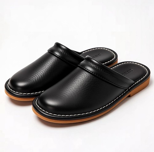 Pantofole pelle per uomo - in,