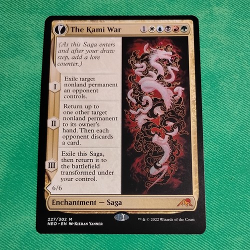 The kami war - war, mtg