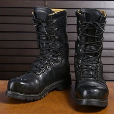 Stivali Uomo Resistenti Esercito Austriaco Nero Caldo