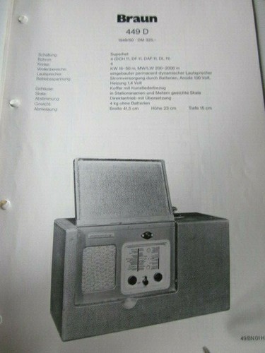 Schema elettrico radio marrone