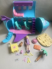 Set aereo jet polly pocket - set,