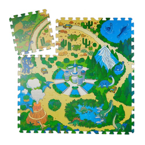Tappeto puzzle tappetino - puzzle,