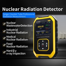 NUOVO Rilevatore di Radiazioni Nucleari con Tubo Contatore Geiger β γ Monitor dosimetro a raggi X