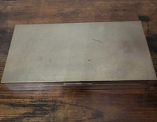 Scatola portasigarette in argento 800 Lucido del Novecento Portagioie Punzone