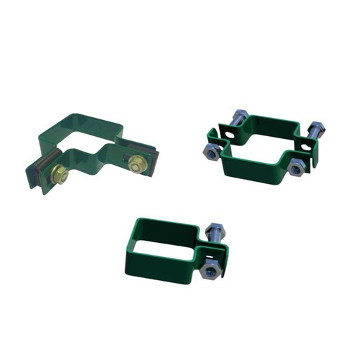 Staffa metallo verde - in, per