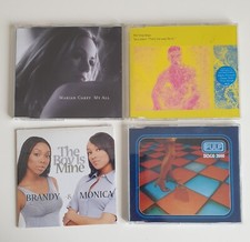 Lotto 4 CD singoli originali Pulp-Pet Shop Boys-Mariah Carey-Brandy & Monica