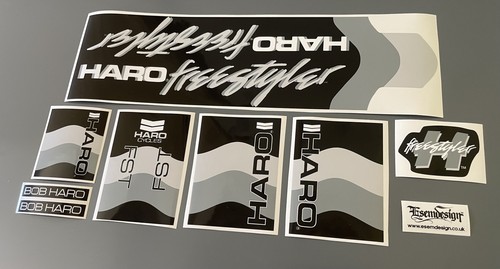 Haro fst bmx decal - bmx, set