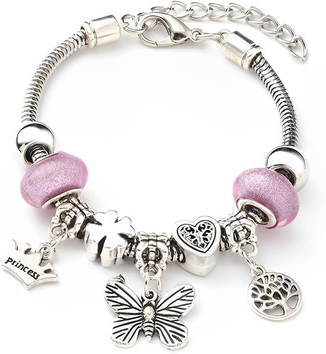 Farfalla bracciale ciondolo - farfalla,