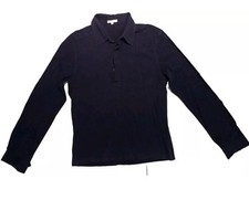 Camicia Uomo Imperial Taglia L Blu Maniche Lunghe 3 Bottoni Vintage 