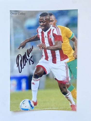 Autografo omar colley gambia - colley,