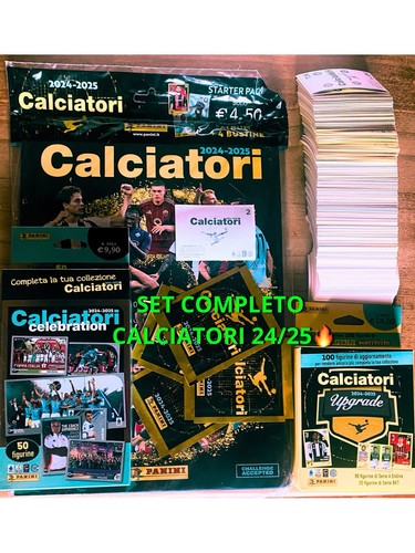 Set completo calciatori panini - set,