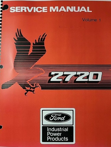 Ford industrial marine 2720 - ford,