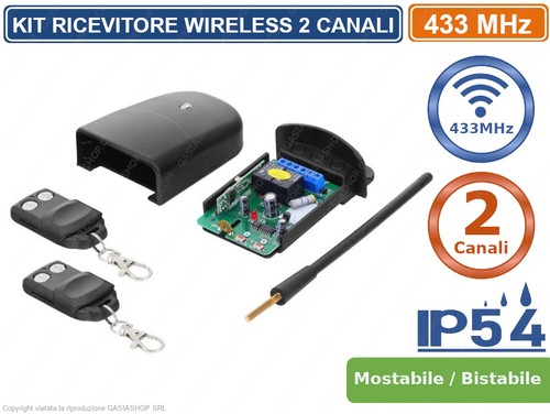 Kit ricevitore esterno - kit,