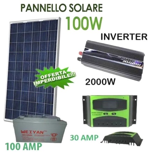 Kit fotovoltaico 1kw - kit,