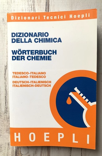Dizionario della chimica - dizionario,