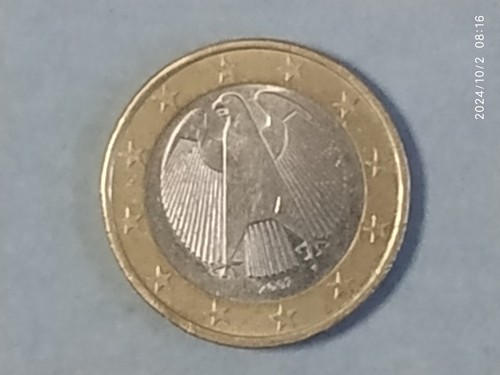 Moneta euro germania aquila - 1,
