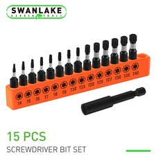 Set punte torx - 15, pezzi