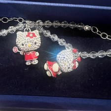 Collana cristallo hello kitty - collana,