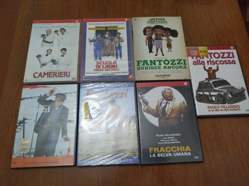 Lotto dvd paolo villaggio - dvd,