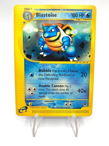 Carta pokemon blastoise - pokemon,