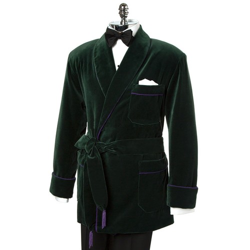 Uomo fumare giacca - uomo, verde