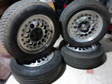 E338 - 4 CERCHI RUOTA PORSCHE 15 POLLICI - VOLKSWAGEN MAGGIOLONE MAGGIOLINO 7X15