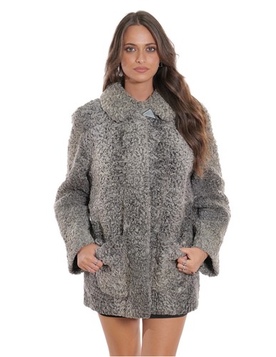 Cappotto grigio persiano - , 52