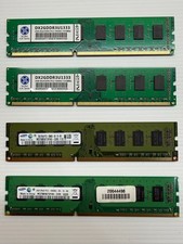 4 x 2Gb RAM DDR3 PC3 - 10600U