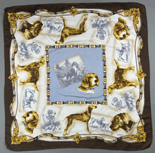 Magnifique foulard vintage "