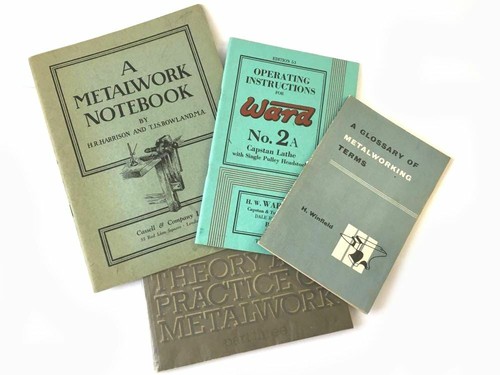 Engineering metalwork books - &,