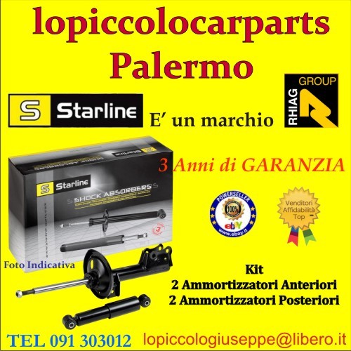 Kit ammortizzatori ant - kit, 4
