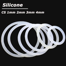 O ring in silicone spessore cavo 1/2/3/4 mm anelli di tenuta anello di tenuta per alimenti
