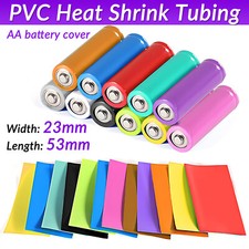 Termoretraibile PVC Termoretraibile Tubi Avvolgitore Batteria RC per Batterie Singole AA Colore