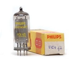 ONE UCH42/X142 PHILIPS NOS FRANCE lampada tubo valvola valvola ৄ泵洀 真空管 电帡 valvola