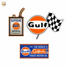Adesivi gulf supreme motor oil