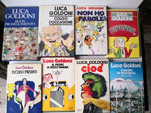 Lotto libri luca goldoni - libri,
