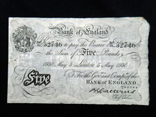 1930 Gran Bretagna Regno Unito banconota 5 sterline VF+ pick328a alta qualità